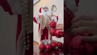 Tutorual de racimo de esferas navideñas 😍 navidad christmas christmastree diy [upl. by Anujra]