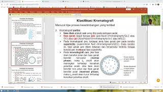 Analisa Farmasi Pertemuan 3 Klasifikasi dan Instrumentasi Kromatografi [upl. by Harrod]