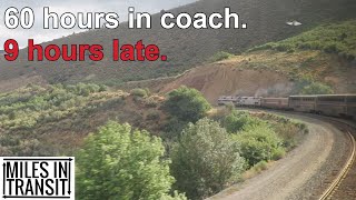 Amtrak California Zephyr full trip in coach  Apparently a Trip Report [upl. by Aninat]