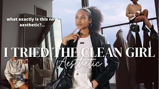 NEW TREND  THE CLEAN GIRL AESTHETIC AND HOW TO PULL IT OFF  TIK TOK TOPICS MINIMAL STREET STYLE [upl. by Chlores]