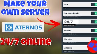 🤯How to make your aternos server 247 online part 2 🤯No clickbait [upl. by Wagstaff261]