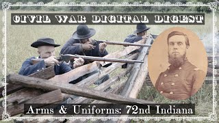 72nd Indiana of Wilders Lightning Brigade  Civil War arms amp uniforms [upl. by Adrahs]