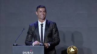 Cristiano Ronaldo  Best Player of the Year  Globe Soccer Awards 2019 [upl. by Alton]