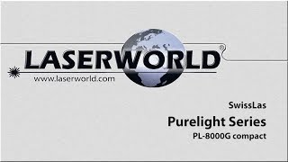 SwissLas Purelight Series  PL8000G compact  Laserworld [upl. by Tehcac126]