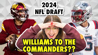 2024 NFL MOCK DRAFT  CRAZY TRADE SCENARIOS [upl. by Nerhtak]