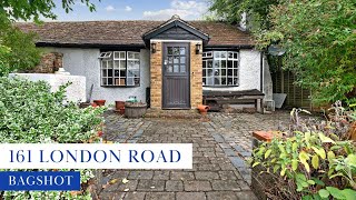 Fisher amp Partners  161 London Road Bagshot  4 Bedroom Period Cottage For Sale [upl. by Aelc]