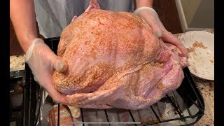 How to dry rub a turkey in 5 minutes or less  Chef Judi [upl. by Milburn86]