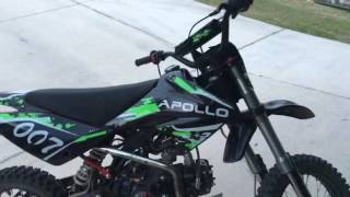 The Apollo 125cc dirt bike problem [upl. by Keiko]