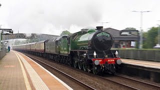 61306 quotMayflowerquot flies through Tiverton Parkway 150624 [upl. by Cirenoj]