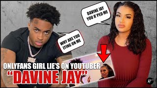 ONLYFANS Model SheIsMichaela ACCUSE Youtuber DAVINE JAY Of Taking The 🐱 FULL BREAKDOWN [upl. by Atsillak]