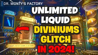 BO3 Zombies Glitches Best Working Unlimited Liquid Diviniums amp Distills Glitches In 2024 [upl. by Desirae]