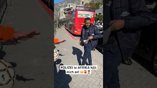 POLIZEI in AFRIKA hält mich an 🚨👮😬 shorts jannikfreestyle [upl. by Hardman719]