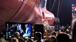 NASSCO Ship Launch of USNS William McLean HD [upl. by Safir]