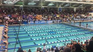 3990 Caeleb Dressel 39 second 100 freestyle SCY World record FASTEST 100 YD SCY [upl. by Peony264]