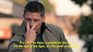 Jensen Ackles  Eye of the Tiger HD [upl. by Anyalram291]