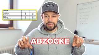 ABZOCKE 150€ Ernährungsplan analysiert  FITFORE [upl. by Sillihp]