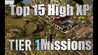 GRW  Top 15 Fastest High XP Missions In Tier 1 Game Mode How To Rank Up Tier Points Fast [upl. by Pomeroy]