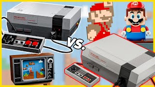 LEGO NES vs Real NES – What Did LEGO Get Right And Wrong [upl. by Ahsaret]