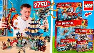 The BIGGEST LEGO Ninjago Dragons Rising Sets [upl. by Puett897]