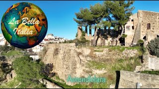 Amendolara CS  Calabria  Italy  Video con drone del borgo [upl. by Aldric]