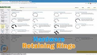 Mechanical Design Retaining Rings [upl. by Siletotsira]