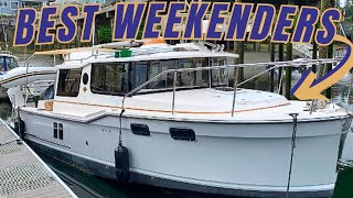 The BEST Weekender Boats of 2024  The Palm Beach Boat Show [upl. by Irrej]