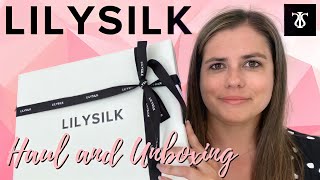 LILYSILK UNBOXING  Mulberry Silk Pillowcase  Silk Bedding Set JOS ATKIN [upl. by Karry595]