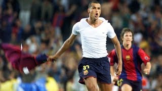 RIVALDO 3 GOALS VS VALENCIA 2001 [upl. by Abelard565]