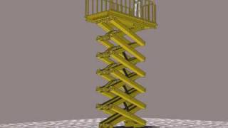 scissor lift test [upl. by Nedle]