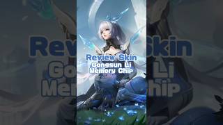 Review Skin Gongsun Li  Memory Chip honorofkings shorts [upl. by Hsekin]