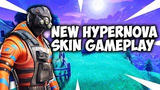 New HYPERNOVA Skin Gameplay In Fortnite Battle Royale [upl. by Chin]