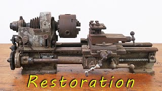 Restoration of old Lathe — C609（Gustav Esfeld MDO） [upl. by Assirem]