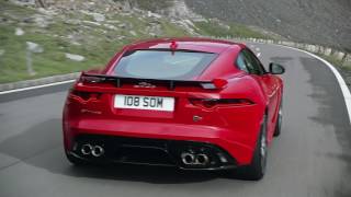 New 2018 Jaguar FTYPE SVR  Exhaust Note  JaguarUSA [upl. by Hcirteid576]