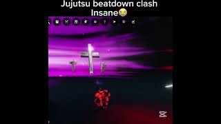 Jujutsu beatdown domain clash is insane😭😭😭roblox [upl. by Paviour727]