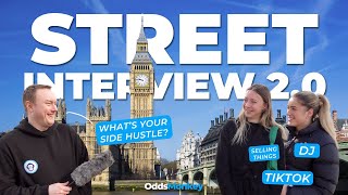 CRAZY THINGS YOU’VE SPENT ON  OddsMonkey Street Interview [upl. by Dugaid]