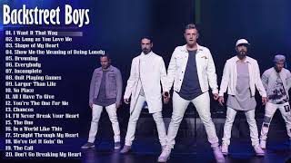 Best Of Backstreet Boys  Backstreet Boys Greatest Hits Full Album [upl. by Elish]