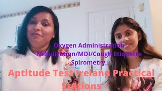 Aptitude Test Ireland Practical Stations Chest Infection [upl. by Melar]