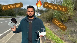 DJI MINI 4k DRONE RANGE TEST [upl. by Beverle]