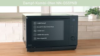 4in1 KombiOfen mit Dampfgarer Grill Ofen und Mikrowelle  NNDS59 Panasonic Produktvorstellung [upl. by Skiest471]