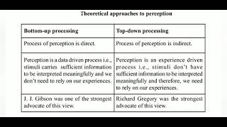 Topdown processing and Bottomup processing approach Role of attention in perception in hindi [upl. by Soni]