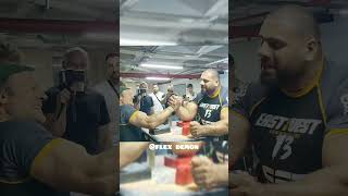 devon larratt vs Levan saginashvili💀 armwrestling shorts [upl. by Suzie]