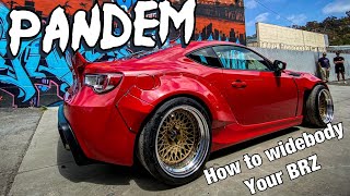 How To Widebody your BRZ pandem w tjhunt [upl. by Severin6]