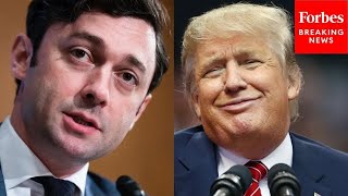 Ossoff You Should Hear What Republican Senators Say About Donald Trump When Microphones Are Off [upl. by Ahsinac]