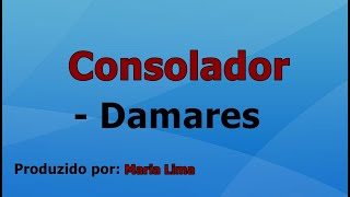 Consolador  Damares voz e letra [upl. by Macdonald]