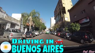 Driving in Buenos Aires from Avellaneda to Lanús [upl. by Sanchez]