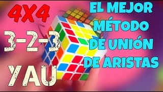 SISTEMA DE UNIÓN DE ARISTAS 323  EL MEJOR PARA 4x4  Ar Speedcuber [upl. by Melisenda]