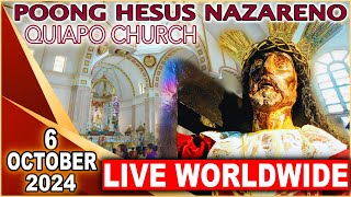 Quiapo Church Live Mass Today  6 October 2024 SUNDAY MASS [upl. by Airasor]