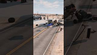 Realistic Highway Car Crashes 14 [upl. by Eusebio]