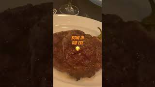 RPM Steak in Chicago chicago steak steakhouse ribeyesteak selfcare vacation dinner [upl. by Teteak]