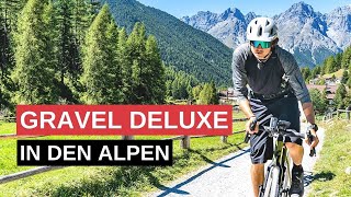 Schnellste Abfahrt EVER Geniale Gravel Bike Tour in den Alpen [upl. by Rednazxela]